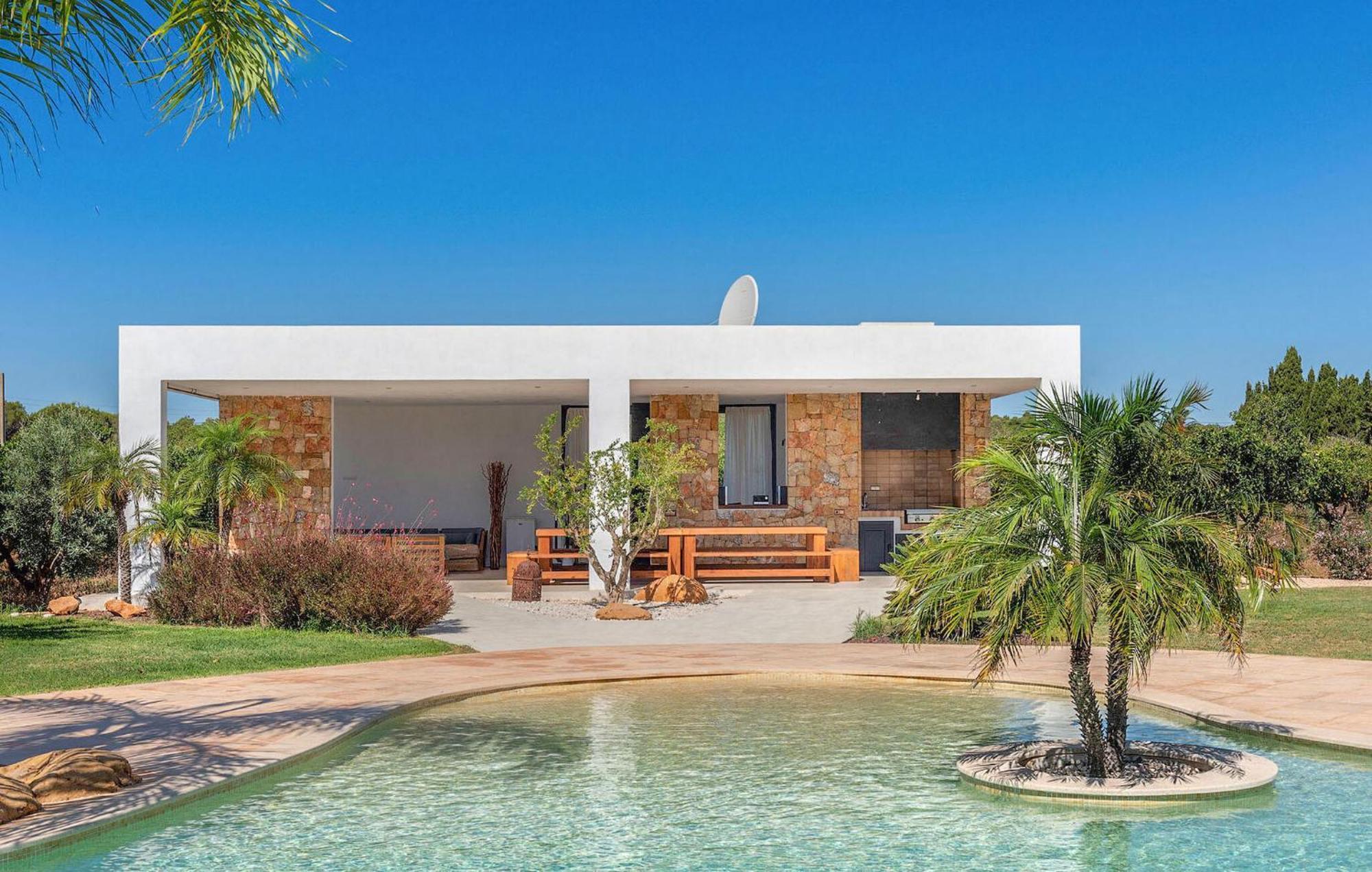 Villa Cometa Santa Eularia des Riu Eksteriør bilde